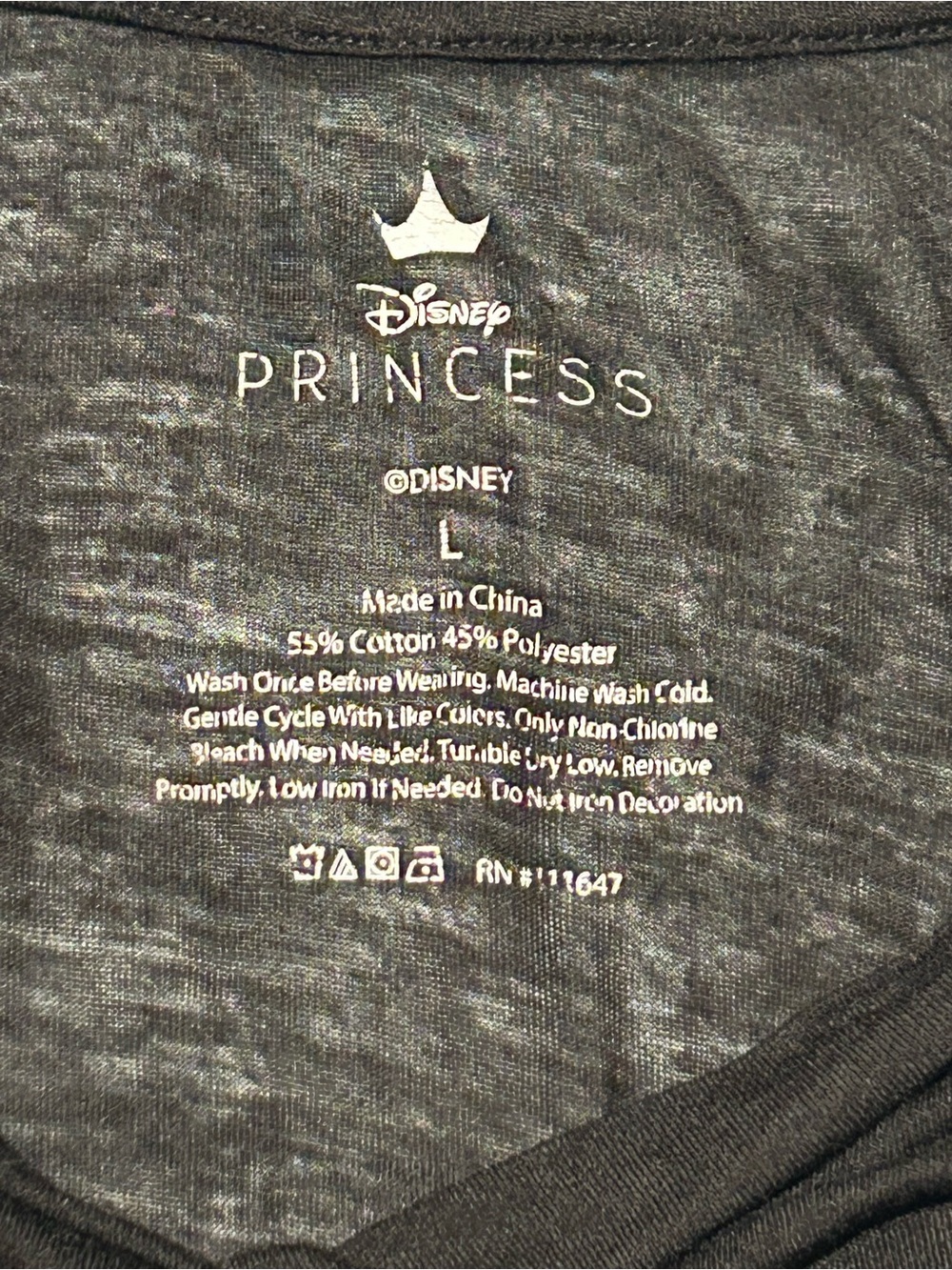 Disney Black Little Mermaid Graphic Tank - Picture 3 of 3